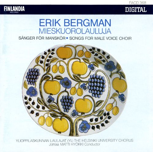 Erik Bergman: Mieskuorolauluja
