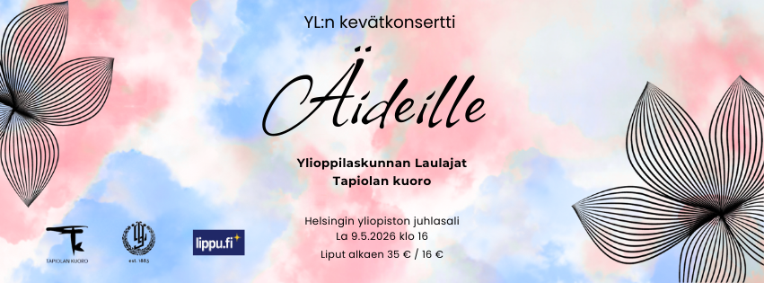 YL:n kevätkonsertti: Äideille 9.5.2026